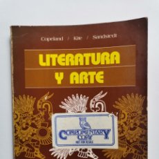 Libros de segunda mano: LITERATURA Y ARTE INTERMEDIATE SPANISH COPELAND UNIVERSIDAD DE COLORADO 1985 CON VOCABULARIO INGLÉS/. Lote 270909513