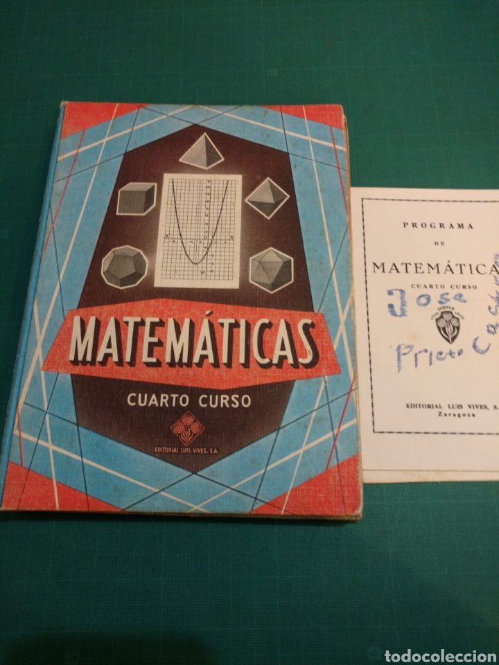 Libros de segunda mano: MATEM&Aacute;TICAS CUARTO CURSO 1965 EDELVIVES - Foto 1