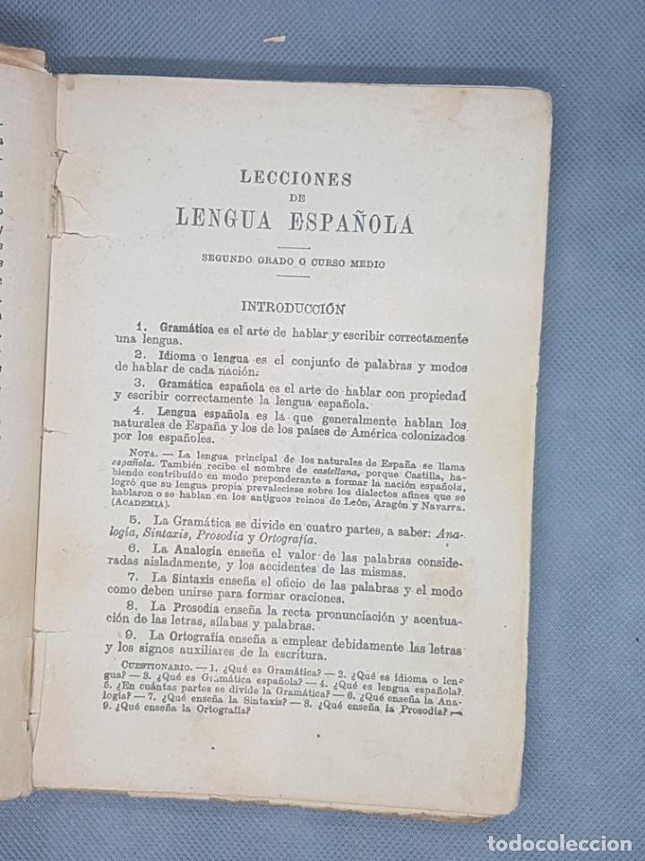 Libros de segunda mano: Libro lengua Espa&ntilde;ola a&ntilde;os 30 ediciones Bru&ntilde;o - Foto 6