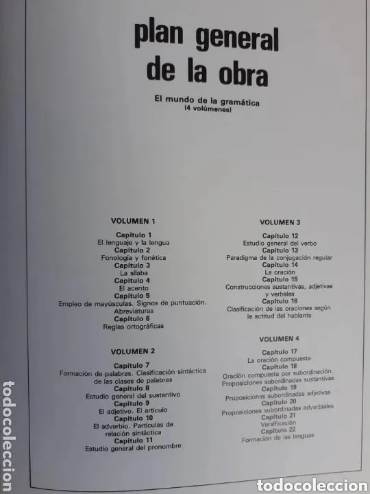 Libros de segunda mano: EL MUNDO DE LA GRAMATICA - 4 TOMOS (COMPLETA) OCEANO - Foto 17