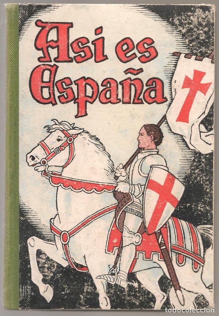 Libros de segunda mano: PREVILO ,ASI ES ESPA&Ntilde;A libro de lectura escolar ... - Foto 1