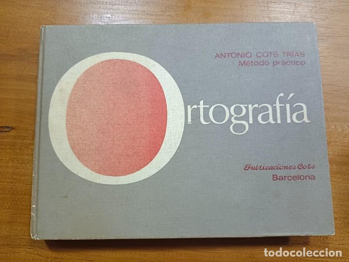 Libros de segunda mano: Ortograf&iacute;a publicaciones Cots - Foto 1