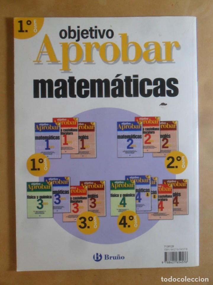 Libros de segunda mano: MATEMATICAS, 1 ESO - OBJETIVO APROBAR - BRU&Ntilde;O - 2004 - Foto 1