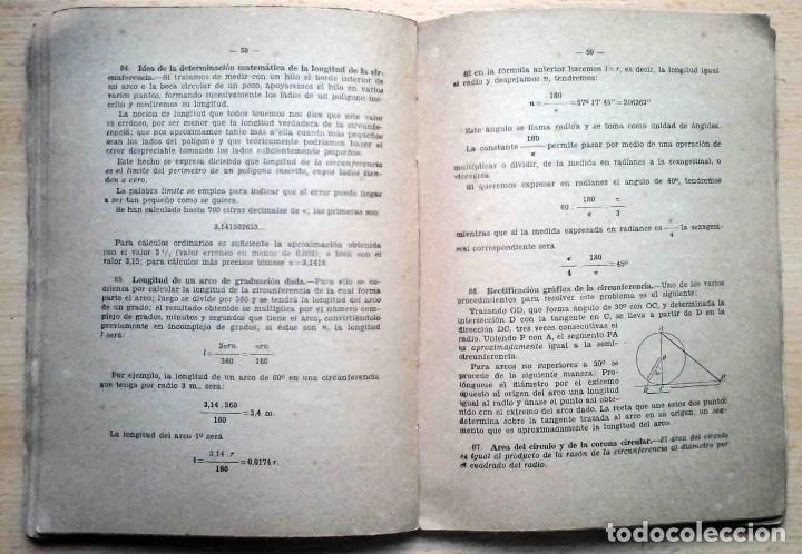 Libros de segunda mano: Elementos de geometr&iacute;a (F&eacute;lix Correa) 1943 - Foto 6