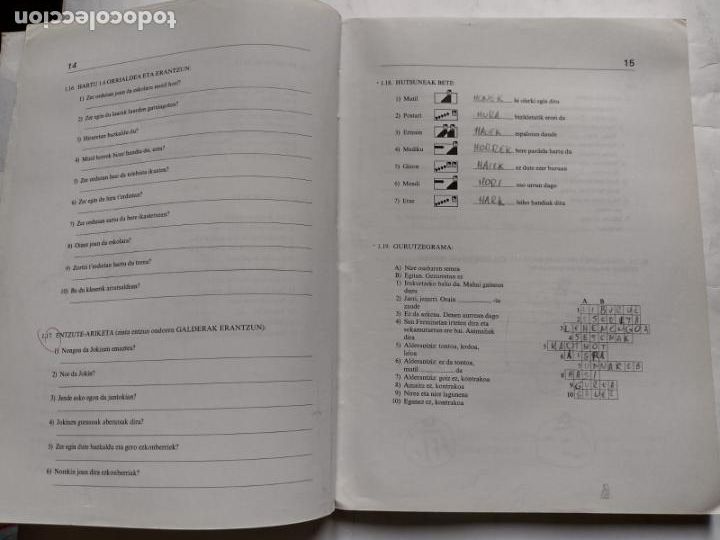 Libros de segunda mano: BAIETZ 2 - ARIKETA LIBURUA - - Foto 3