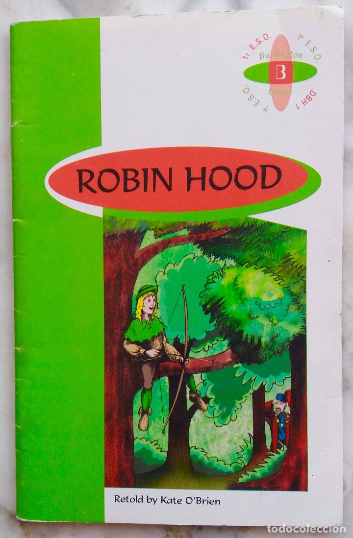 Libros de segunda mano: ROBIN HOOD. KATE OBRIEN. LIBRO 1&ordm; DE E.S.O. PARA APRENDER INGLES - Foto 1
