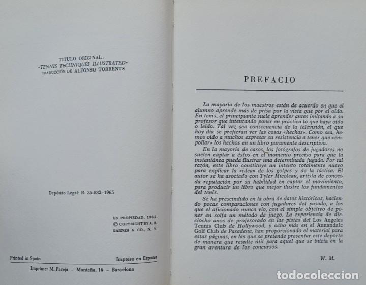 Libros de segunda mano: T&eacute;cnica del Tenis - de Wynn Mace (Autor) - Foto 4