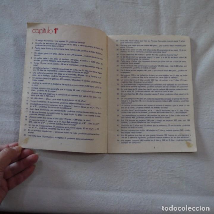 Libros de segunda mano: 550 PROBLEMAS DE SUMAR, RESTAR, MULTIPLICAR Y DIVIDIR ENTEROS - STUDIUM - 1975 - Foto 3