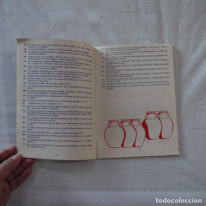 Libros de segunda mano: 550 PROBLEMAS DE SUMAR, RESTAR, MULTIPLICAR Y DIVIDIR ENTEROS - STUDIUM - 1975 - Foto 4