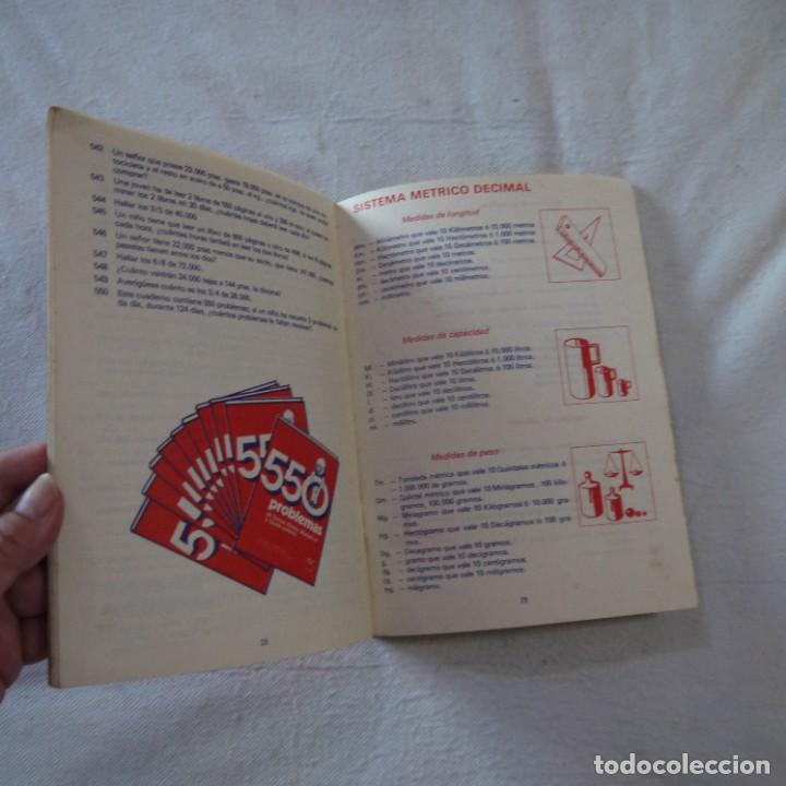 Libros de segunda mano: 550 PROBLEMAS DE SUMAR, RESTAR, MULTIPLICAR Y DIVIDIR ENTEROS - STUDIUM - 1975 - Foto 5