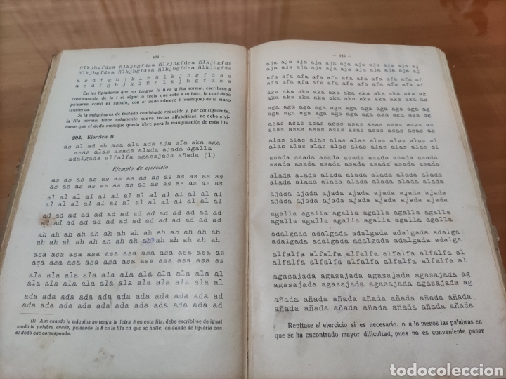 Libros de segunda mano: Mecanograf&iacute;a.....Teorico-Practica. - Foto 4