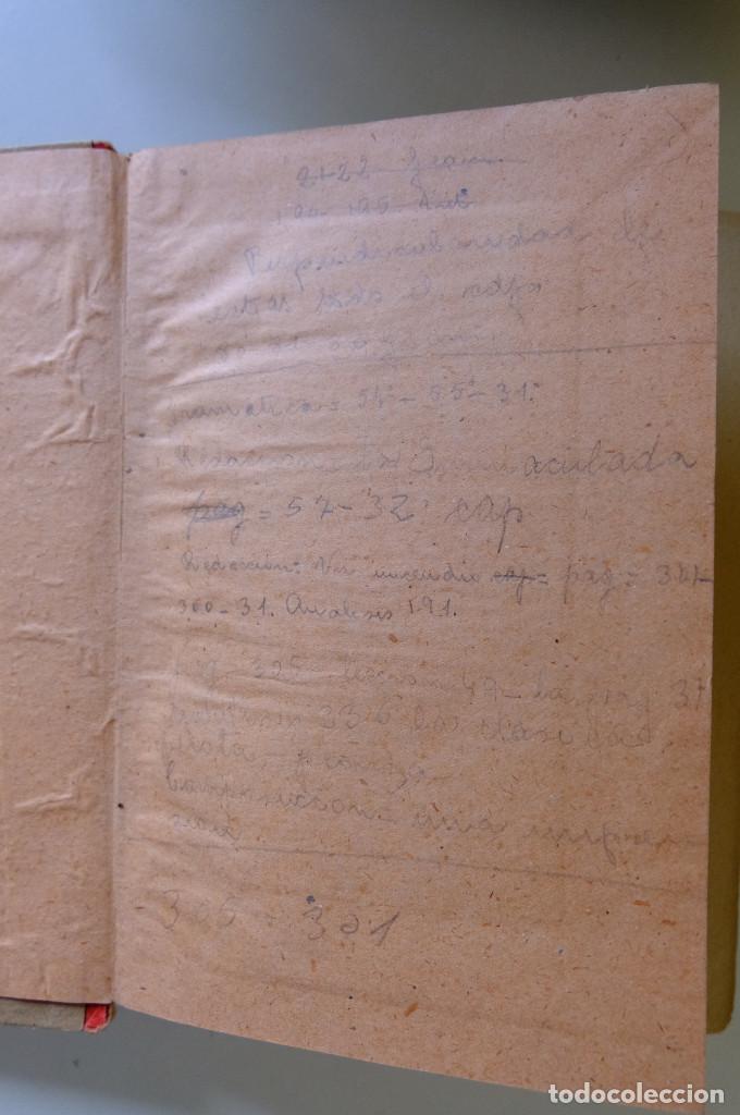 Libros de segunda mano: GRAM&Aacute;TICA ESPA&Ntilde;OLA TERCER GRADO. ED. LUIS VIVES, 1940 - Foto 4