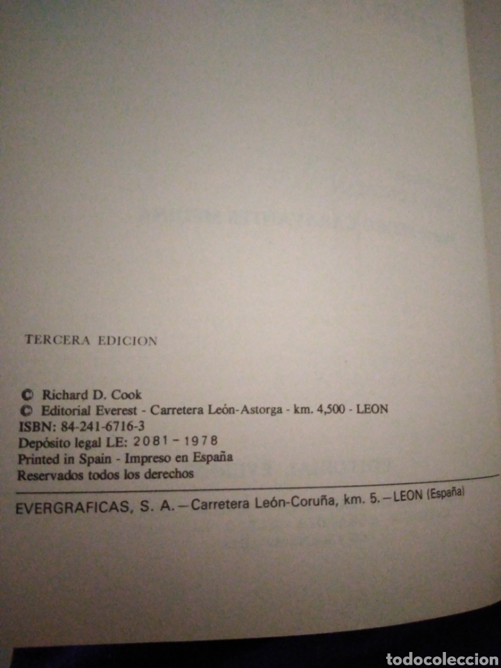 Libros de segunda mano: Mi segundo libro de ingl&eacute;s Richard Cook editorial Everest - Foto 3