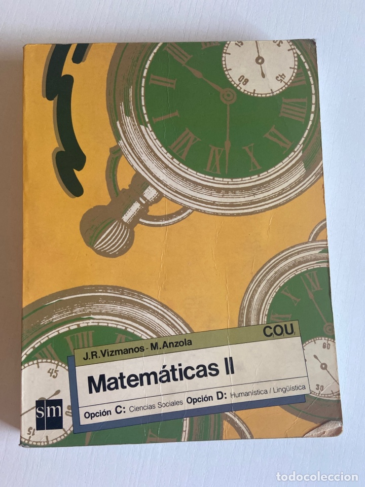 Libros de segunda mano: Matem&aacute;ticas II COU SM - Foto 1