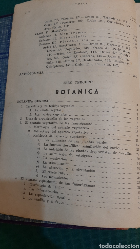 Libros de segunda mano: HISTORIA NATURAL - Foto 3
