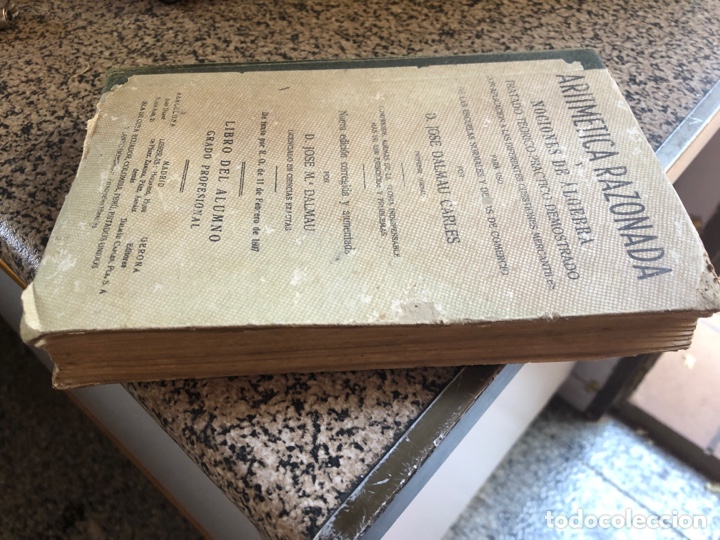Libros de segunda mano: Aritm&eacute;tica Razonada y nociones de &aacute;lgebra - Foto 3