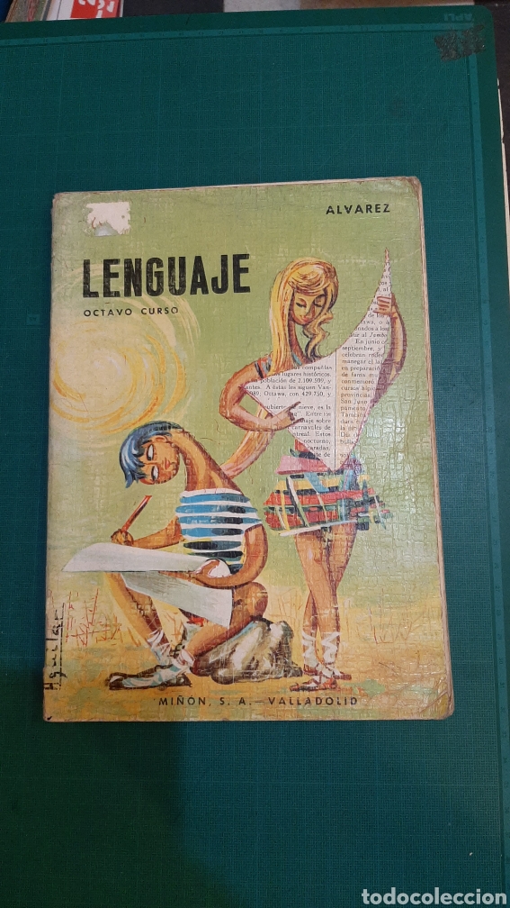 Libros de segunda mano: 1968 ALVAREZ MI&Ntilde;&Oacute;N LENGUAJE OCTAVO CURSO LIBRERIA NUMISM&Aacute;TICA O ALMAC&Eacute;N DO COLISEVM