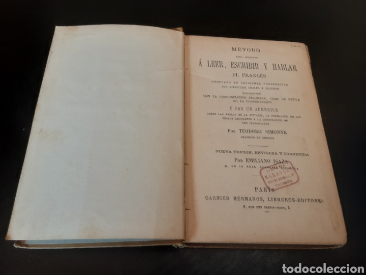 Libros de segunda mano: M&eacute;todo para aprender el franc&eacute;s -Teoforo Simonne- - Foto 6