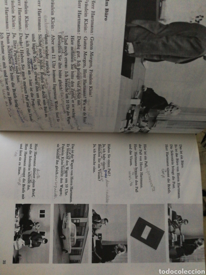 Libros de segunda mano: LIBRO CURSO ALEM&Aacute;N, A&Ntilde;OS 70,TAPA DURA. - Foto 4