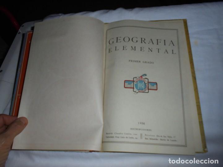 Libros de segunda mano: GEOGRAFIA ELEMENTAL PRIMER GRADO.EDICIONES BRU&Ntilde;O 1954 - Foto 3