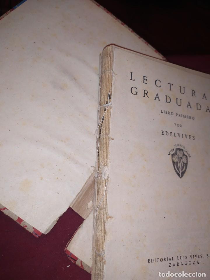 Libros de segunda mano: LECTURAS GRADUADAS LIBRO 1941 NIHIL OBSTAT VICENTE JENA - Foto 14