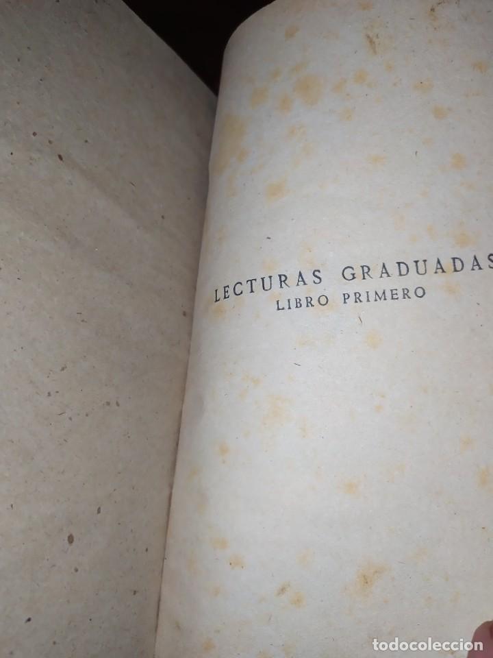 Libros de segunda mano: LECTURAS GRADUADAS LIBRO 1941 NIHIL OBSTAT VICENTE JENA - Foto 25