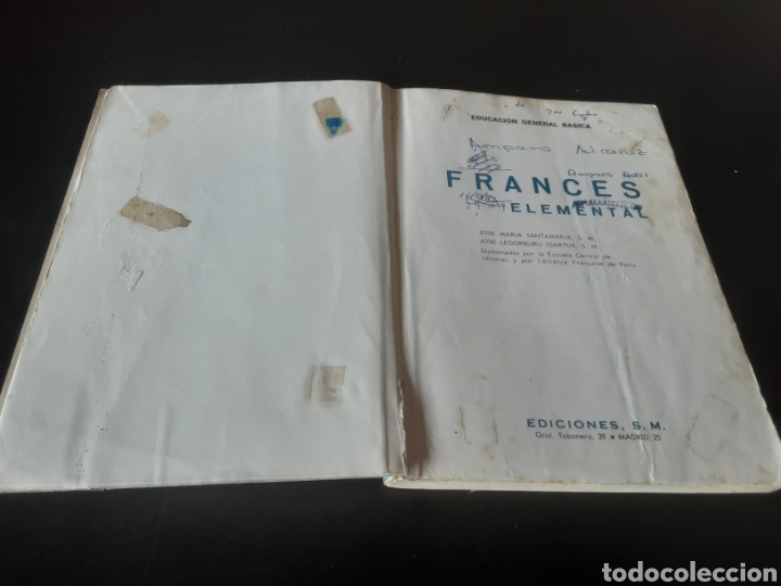 Libros de segunda mano: Le fran&ccedil;ais el&egrave;mentaire. Ediciones S.M. - Foto 5
