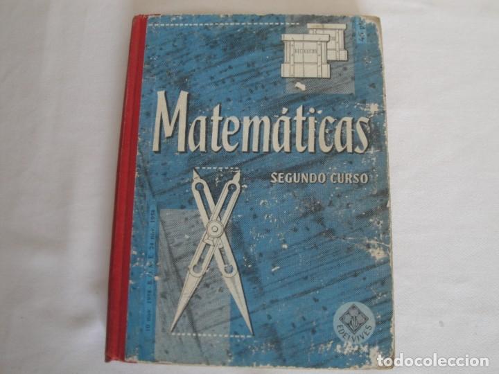 Libros de segunda mano: Matem&aacute;ticas. Segundo Curso. Editorial Edelvives. A&ntilde;o 1958 - Foto 1