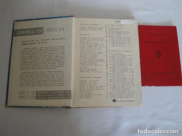 Libros de segunda mano: Matem&aacute;ticas. Segundo Curso. Editorial Edelvives. A&ntilde;o 1958 - Foto 2