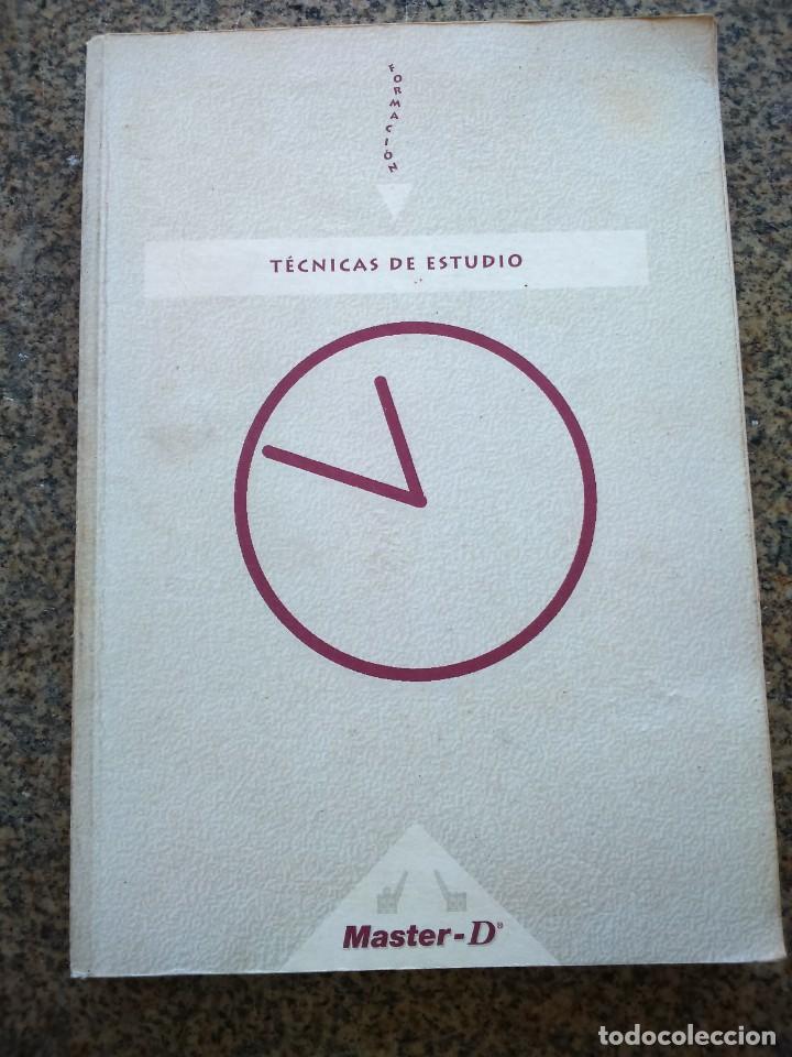 Libros de segunda mano: TECNICAS DE ESTUDIO -- MASTER DISTANCIA 1995 -- - Foto 1