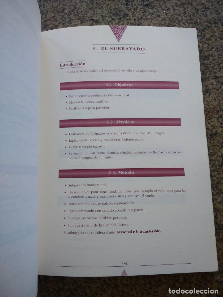 Libros de segunda mano: TECNICAS DE ESTUDIO -- MASTER DISTANCIA 1995 -- - Foto 2