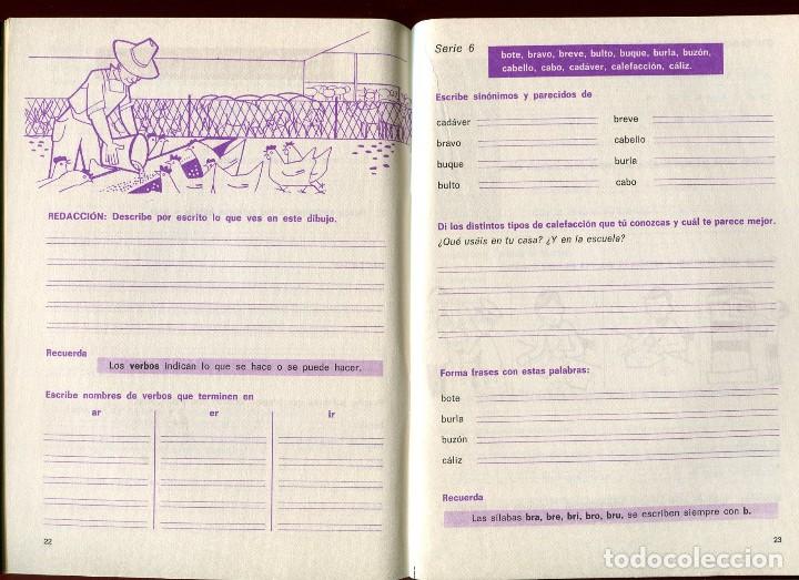 Libros de segunda mano: CUADERNO DE EJERCICIOS DE ORTOGRAFIA BASICA 3 EDELVIVES 1969 - Foto 3