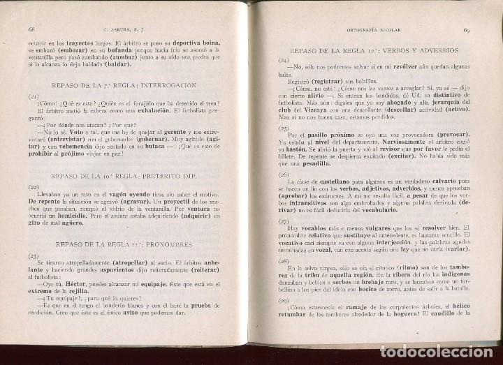 Libros de segunda mano: ORTOGRAFIA ESCOLAR (METODO CONCRETO-VISUAL) LIBRO DEL MAESTRO. CLEMENTE BARTRA SERRA 1957 - Foto 5