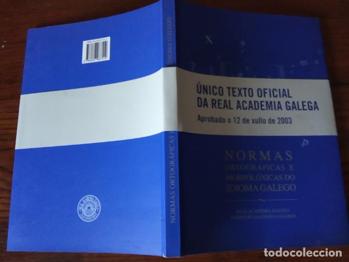 Libros de segunda mano: Normas ortogr&aacute;ficas e morfol&oacute;xicas do idioma galego. - Foto 2
