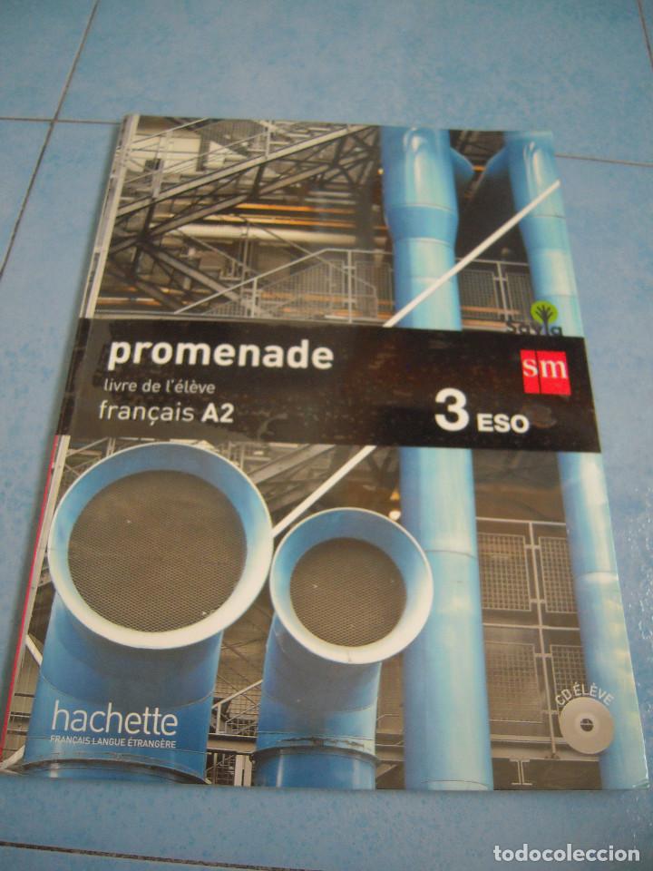 Libros de segunda mano: Franc&eacute;s Promenade Libro 3&ordm; ESO Savia SM - Foto 1
