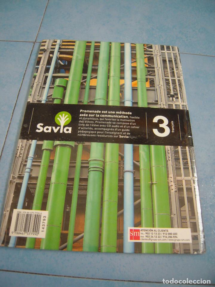 Libros de segunda mano: Franc&eacute;s Promenade Libro 3&ordm; ESO Savia SM - Foto 2