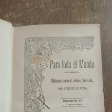 Livros em segunda mão: PARA TODO EL MUNDO, CUADERNO 47, PYMY 89. Lote 282213058