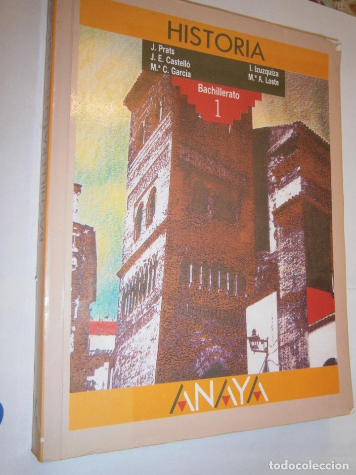Libros de segunda mano: ANTIGUO LIBRO DE TEXTO - HISTORIA 1&ordm; BACHILLERATO - L3 - Foto 1