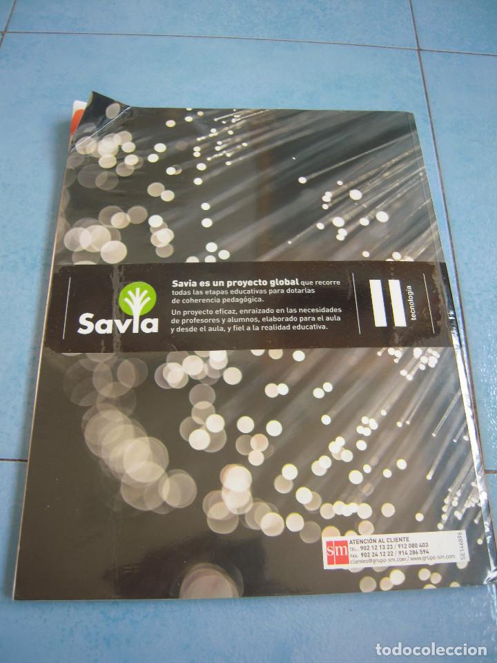Libros de segunda mano: Tecnolog&iacute;a Savia SM 3&ordm; ESO - Foto 2