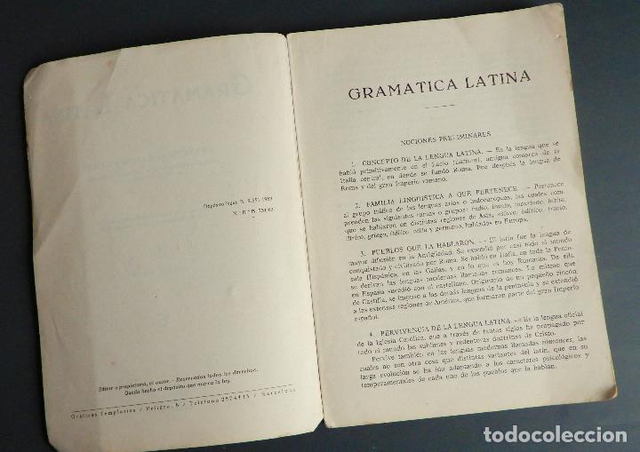 Libros de segunda mano: GRAM&Aacute;TICA LATINA - FRANCISCO SANTOS COCO 1959 - Foto 2