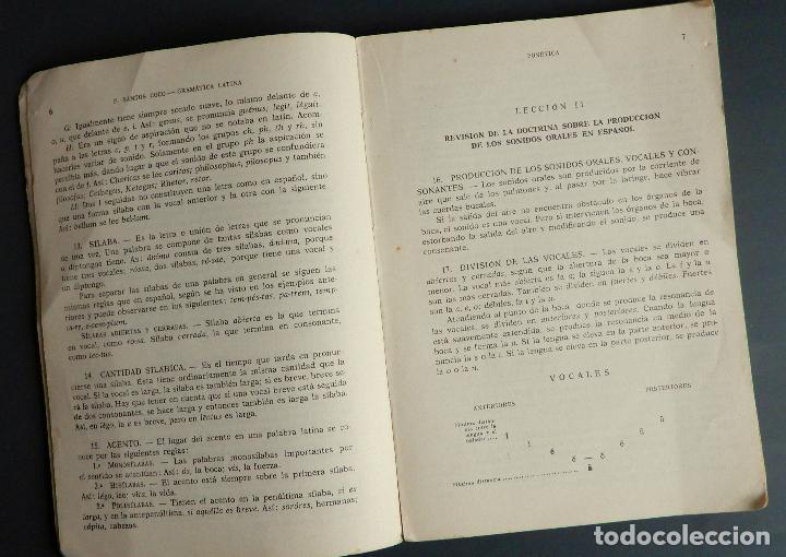 Libros de segunda mano: GRAM&Aacute;TICA LATINA - FRANCISCO SANTOS COCO 1959 - Foto 3
