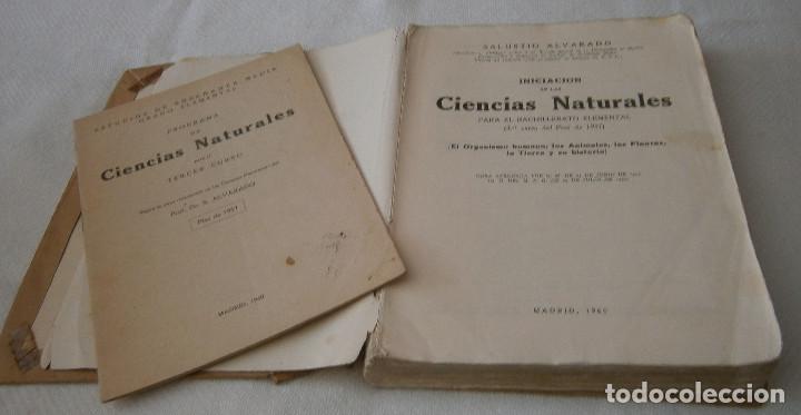 Livros em segunda m&atilde;o: iniciacion de las ciencias naturales para el bachillerato elemental 3&ordm; curso del plan 1957