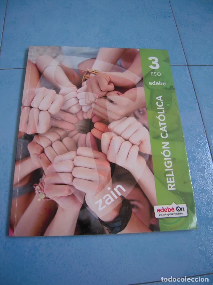 Libros de segunda mano: Religi&oacute;n Cat&oacute;lica 3&ordm; ESO Edeb&eacute; - Foto 1