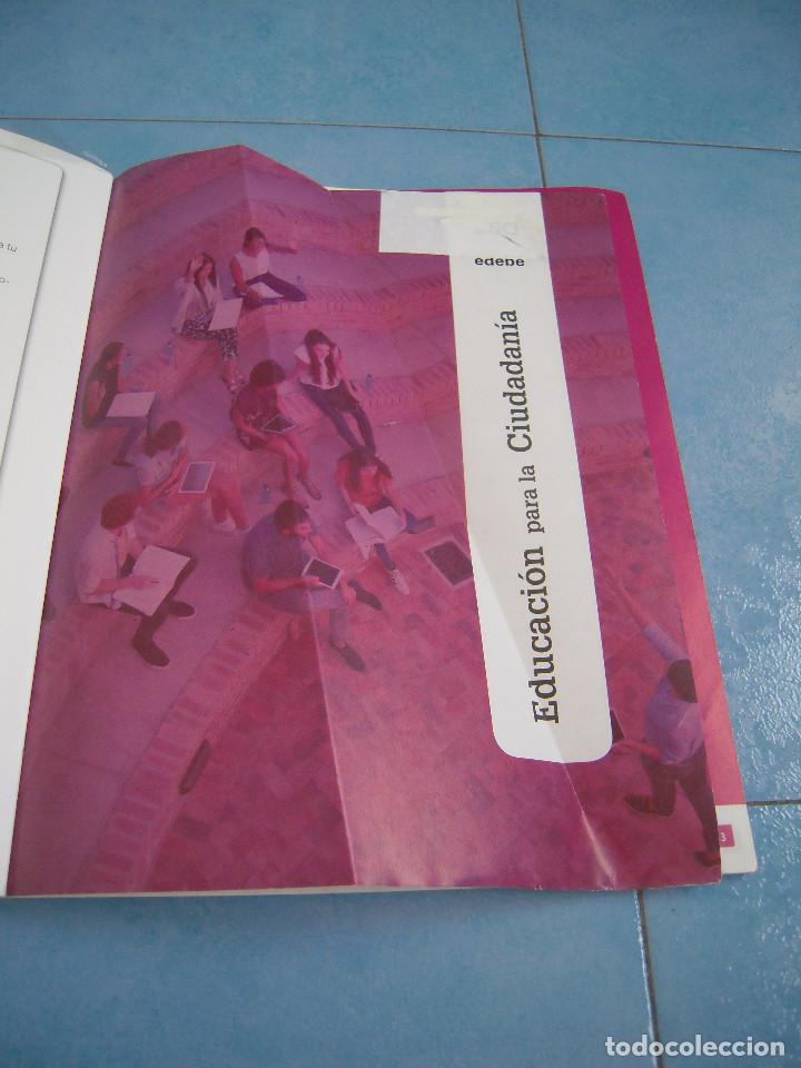 Libros de segunda mano: 3&ordm; ESO Educaci&oacute;n para la Ciudadan&iacute;a Edeb&eacute; - Foto 4