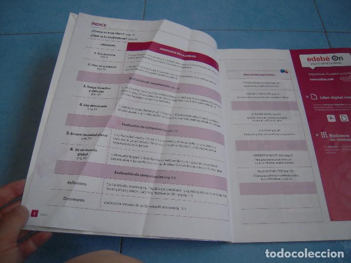 Libros de segunda mano: 3&ordm; ESO Educaci&oacute;n para la Ciudadan&iacute;a Edeb&eacute; - Foto 5