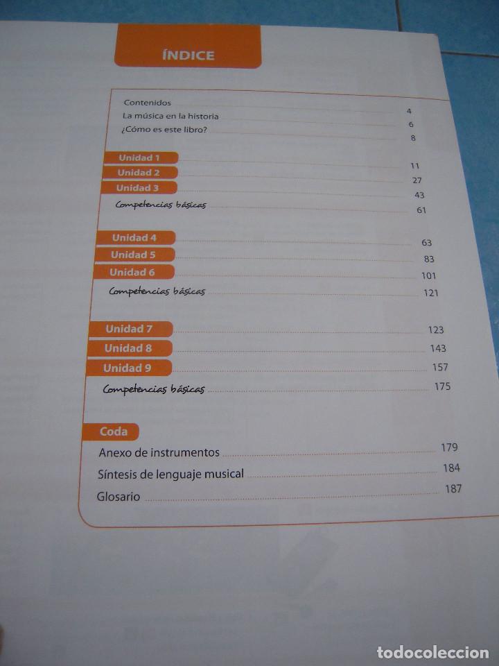 Libros de segunda mano: M&uacute;sica II Edeb&eacute; 3&ordm; ESO - Foto 4