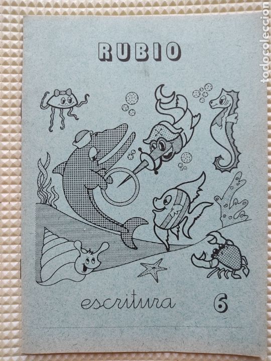 Libros de segunda mano: Cuadernillo escritura Rubio n&ordm; 6, a&ntilde;o 1984 - Foto 1