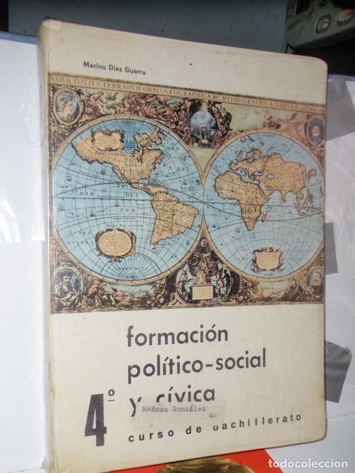 Gebrauchte B&uuml;cher: Formaci&oacute;n Pol&iacute;tico-Social y C&iacute;vica, 4&ordm; Bachillerato &ndash; (Almena, 1971) &Eacute;TICA 210pags 315grs