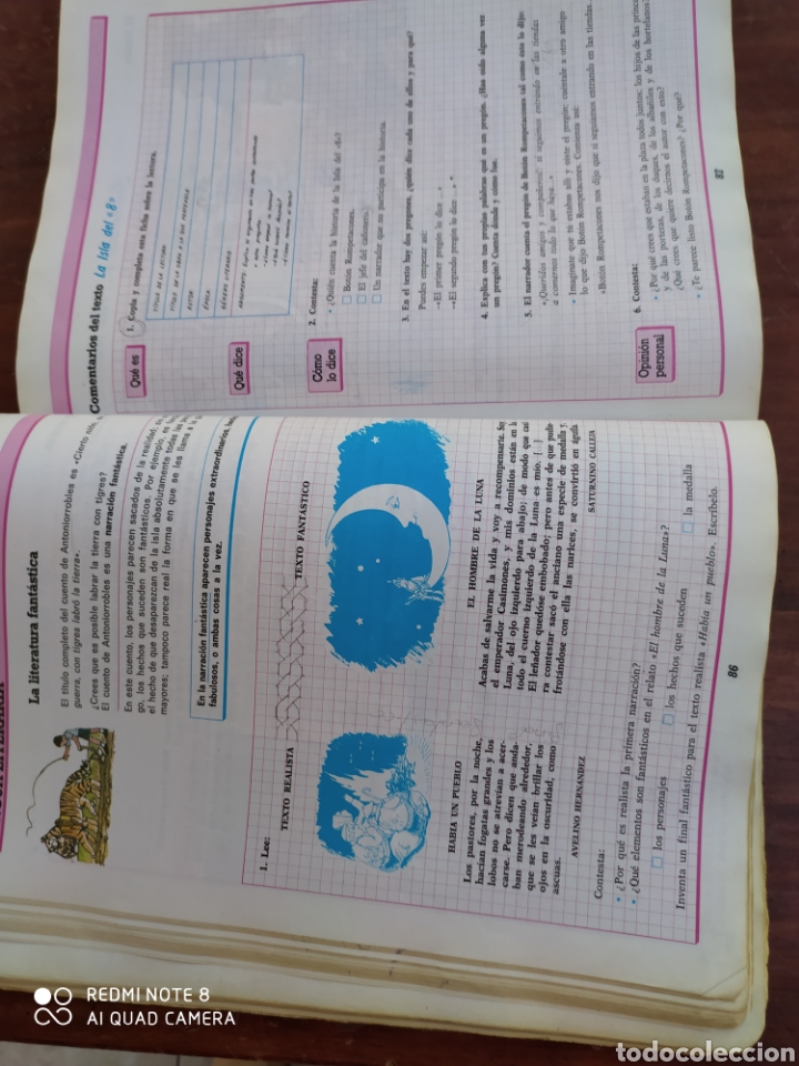 Libros de segunda mano: Libro de Lenguaje de 6&deg; de E.G. B Santillana. De 1983 - Foto 8