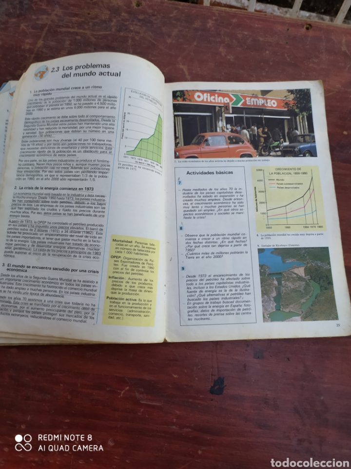 Libros de segunda mano: Libro de Ciencias Sociales de 7&deg; de E.G.B. Anaya 1983 - Foto 4